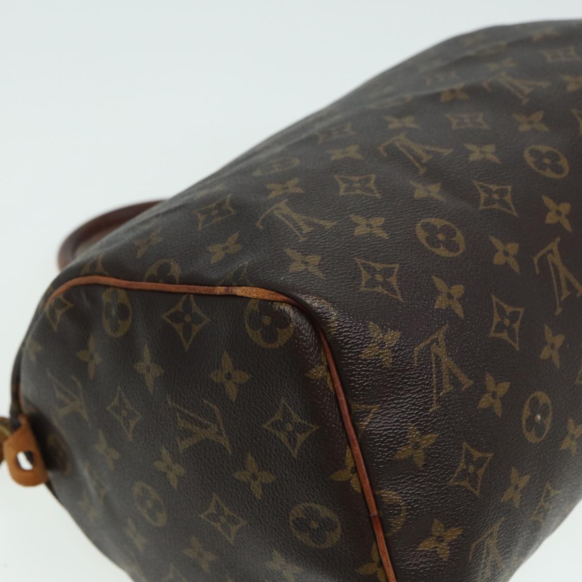 LOUIS VUITTON Monogram Speedy 30 Hand Bag M41526 LV Auth 79808