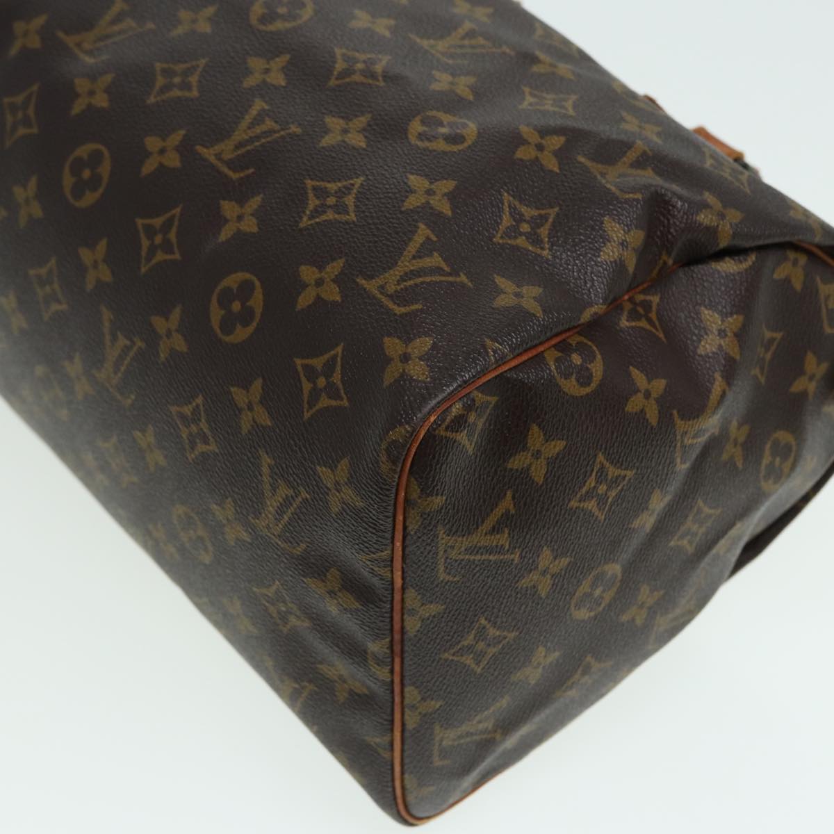 LOUIS VUITTON Monogram Speedy 30 Hand Bag M41526 LV Auth 79809