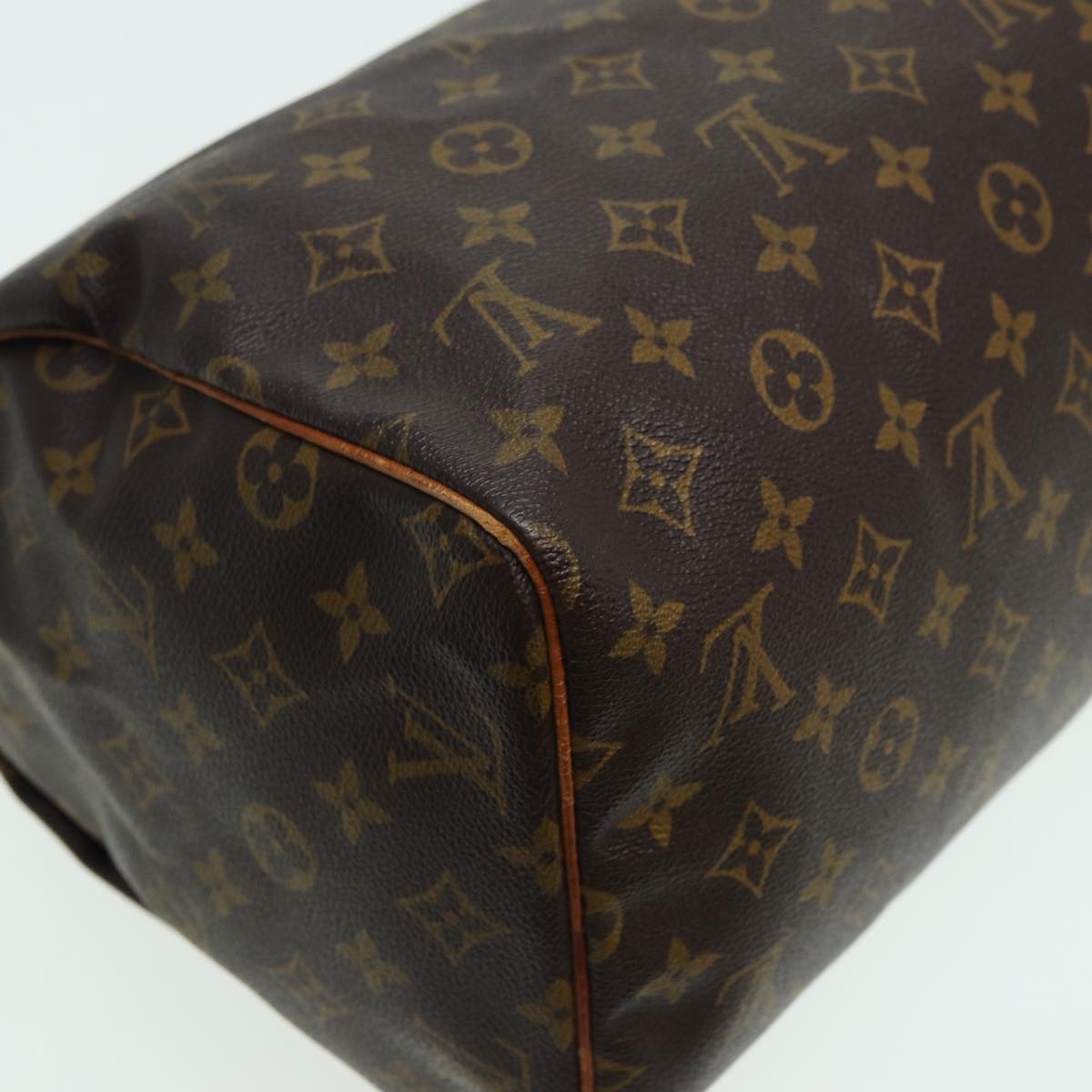 LOUIS VUITTON Monogram Speedy 30 Hand Bag M41526 LV Auth 79809