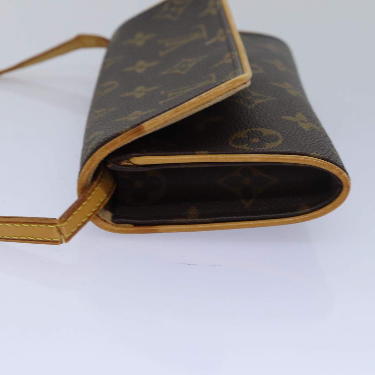 LOUIS VUITTON Monogram Pochette Twin PM Shoulder Bag M51854 LV Auth 79810