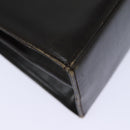 Salvatore Ferragamo Gancini Hand Bag Leather 2way Brown Auth 79812-17