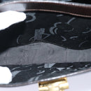 Salvatore Ferragamo Gancini Hand Bag Leather 2way Brown Auth 79812-19