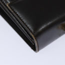 Salvatore Ferragamo Gancini Hand Bag Leather 2way Brown Auth 79812-7