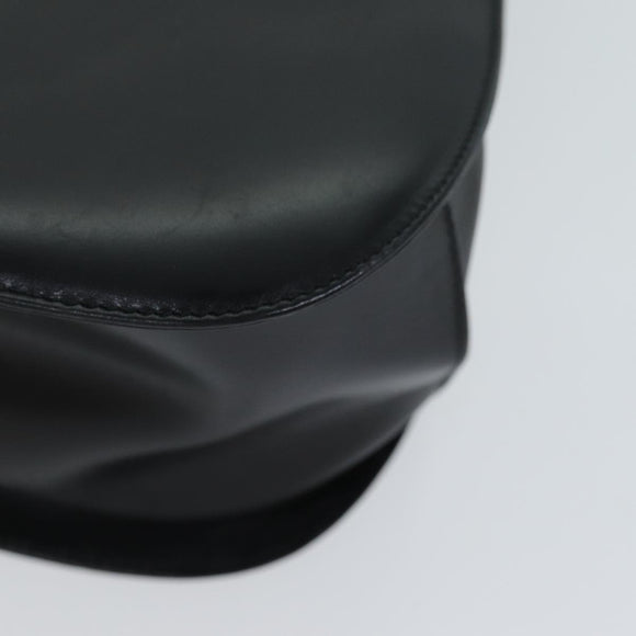 Salvatore Ferragamo Handtasche Leder 2-Wege Schwarz Authentisch 79814