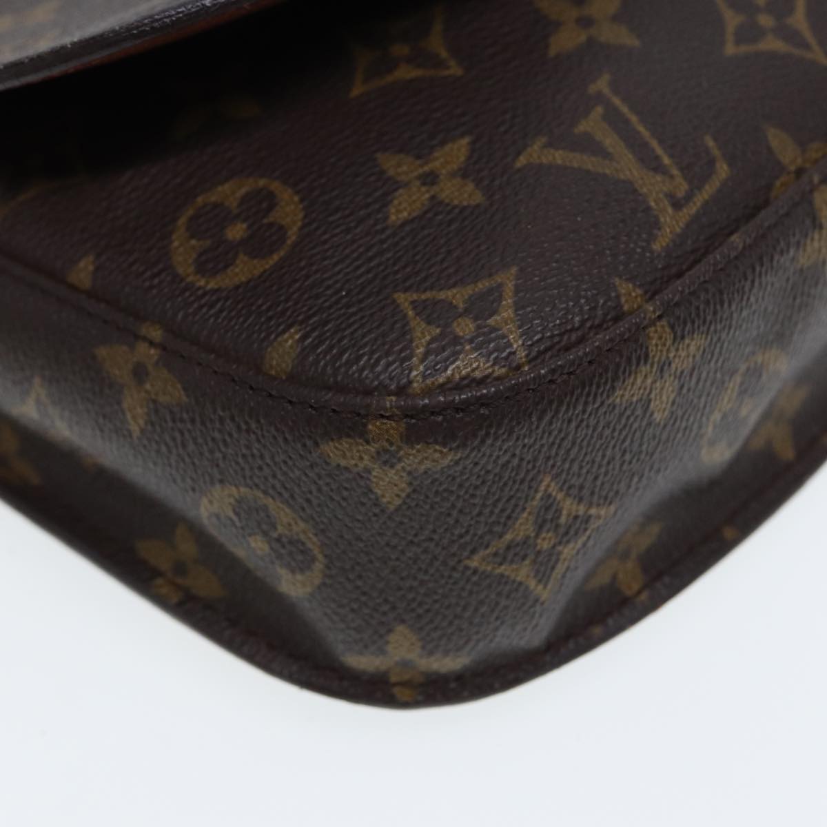 LOUIS VUITTON Monogram Saint Cloud MM Shoulder Bag M51243 LV Auth 79825