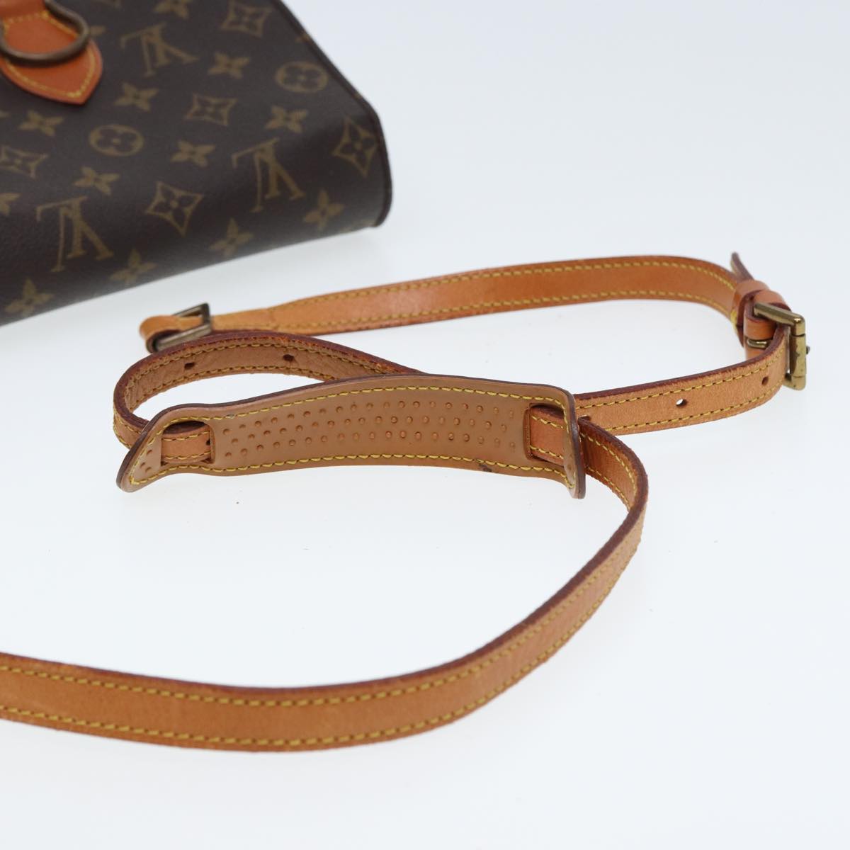 LOUIS VUITTON Monogram Saint Cloud MM Shoulder Bag M51243 LV Auth 79825