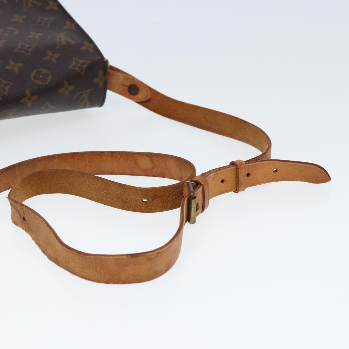 LOUIS VUITTON Monogram Cartouchiere MM Shoulder Bag M51253 LV Auth 79827