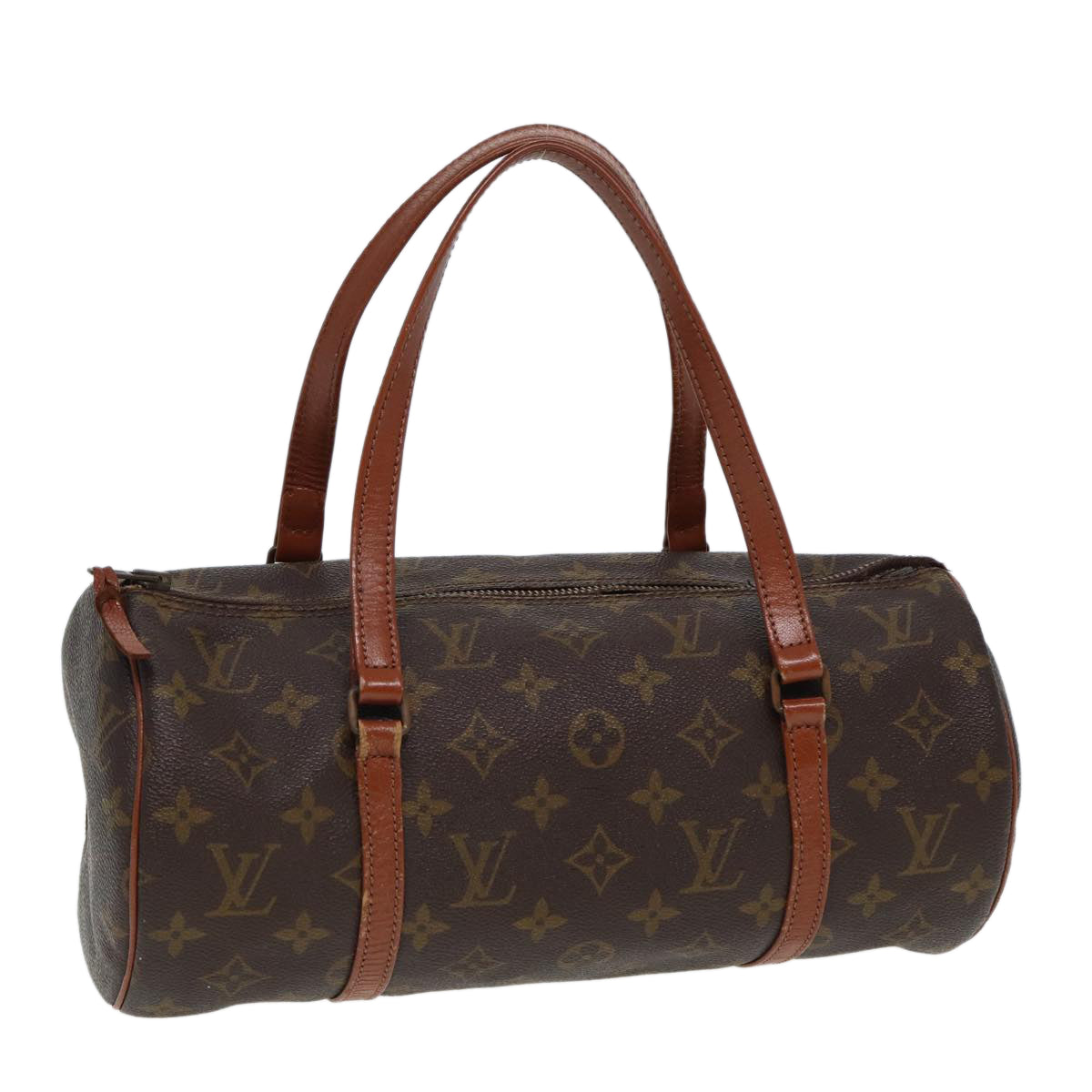 LOUIS VUITTON Monogram Papillon 30 Hand Bag M51385 LV Auth 79829