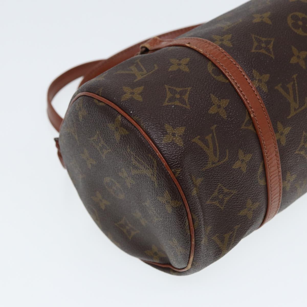 LOUIS VUITTON Monogram Papillon 30 Hand Bag M51385 LV Auth 79829