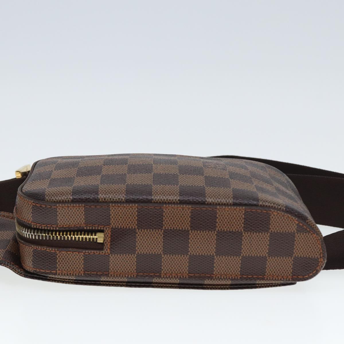 LOUIS VUITTON Damier Ebene Geronimos Shoulder Bag N51994 LV Auth 79841