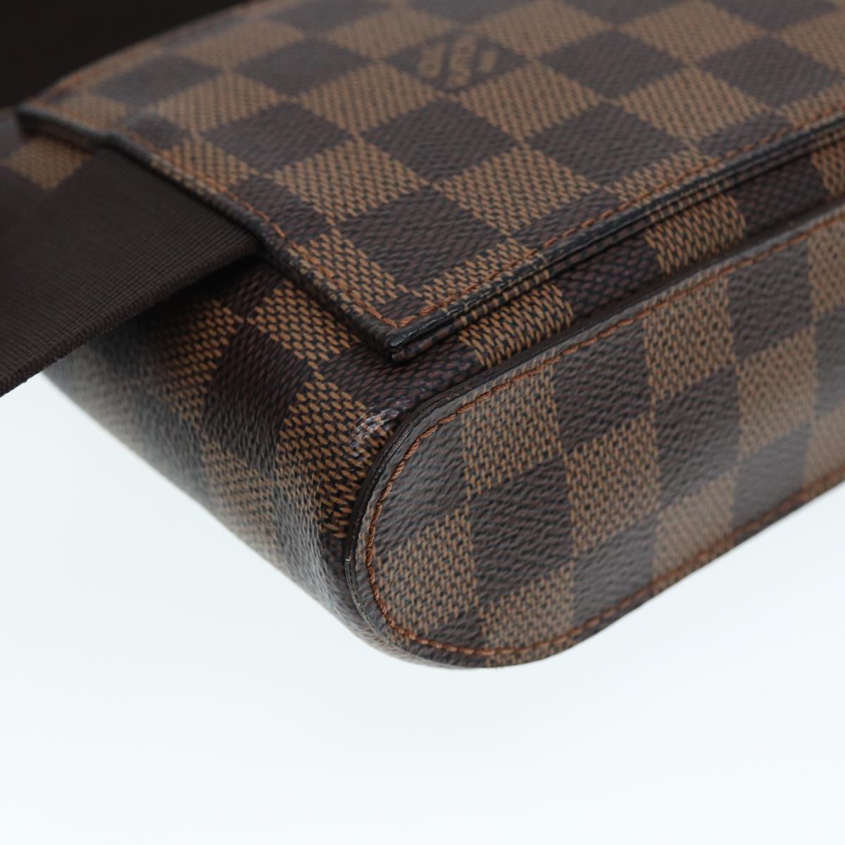 LOUIS VUITTON Damier Ebene Geronimos Shoulder Bag N51994 LV Auth 79841