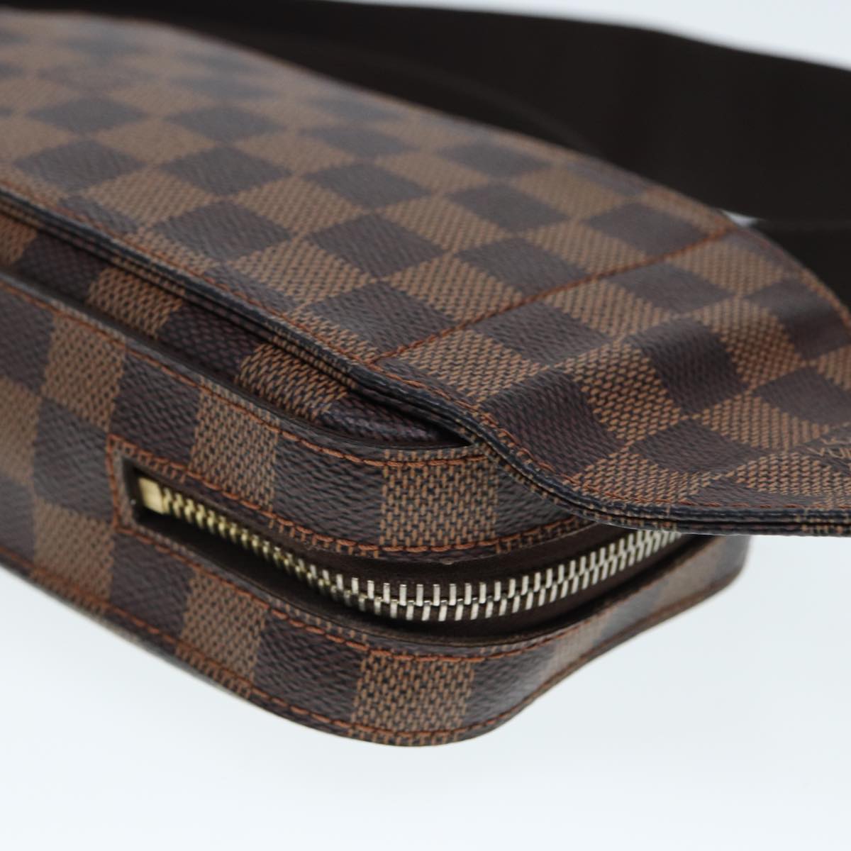 LOUIS VUITTON Damier Ebene Geronimos Shoulder Bag N51994 LV Auth 79841