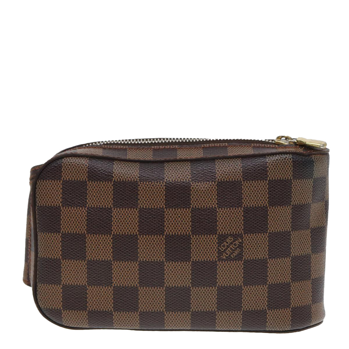 LOUIS VUITTON Damier Ebene Geronimos Shoulder Bag N51994 LV Auth 79841