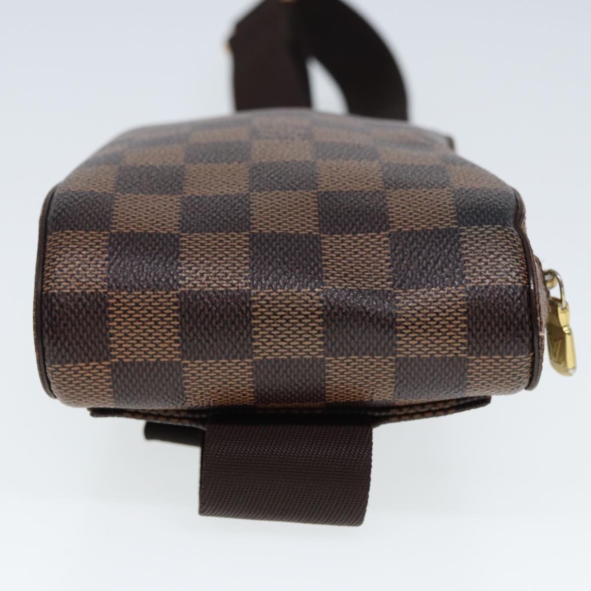 LOUIS VUITTON Damier Ebene Geronimos Shoulder Bag N51994 LV Auth 79841