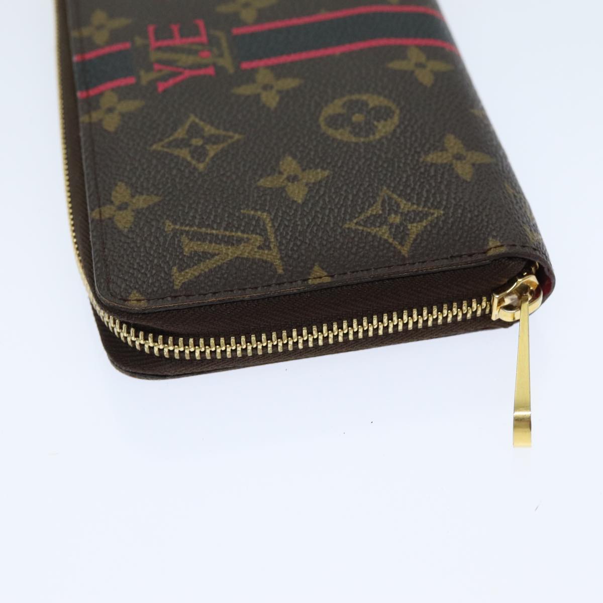 LOUIS VUITTON Monogram My LV Heritage Zippy Wallet Long Wallet LV Auth 79858