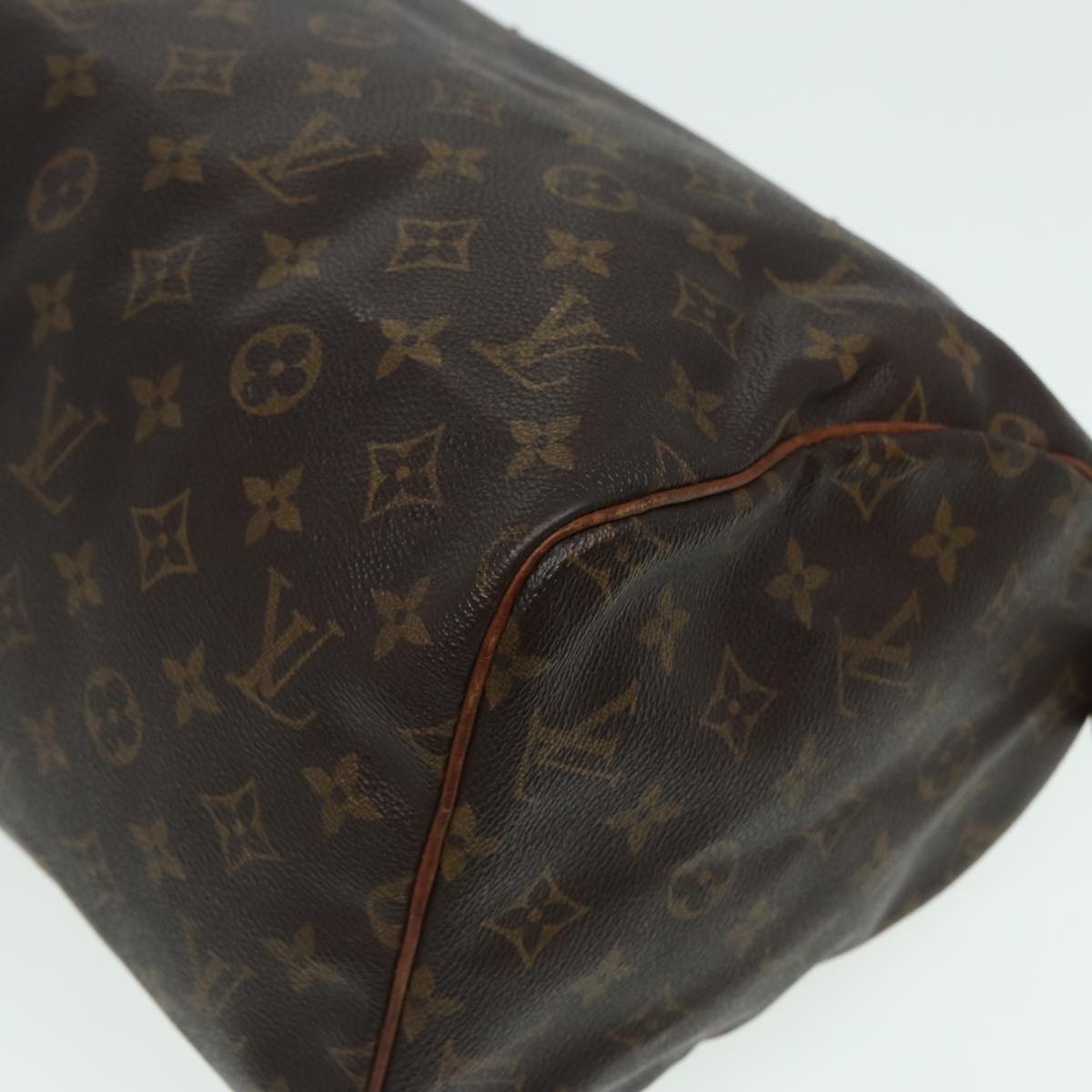 LOUIS VUITTON Monogram Speedy 30 Hand Bag M41526 LV Auth 79883