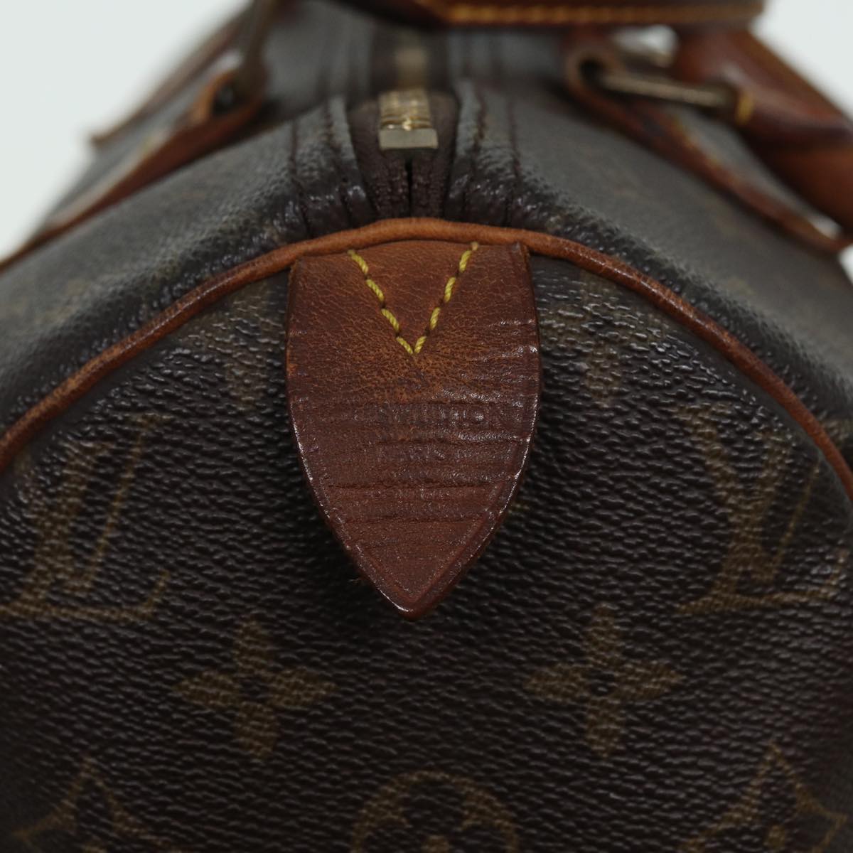 LOUIS VUITTON Monogram Speedy 30 Hand Bag M41526 LV Auth 79883