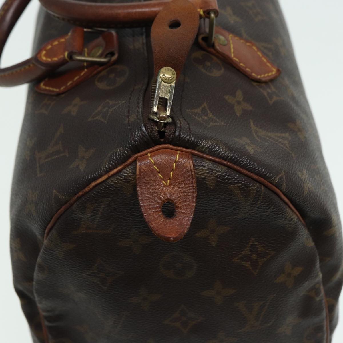 LOUIS VUITTON Monogram Speedy 30 Hand Bag M41526 LV Auth 79883