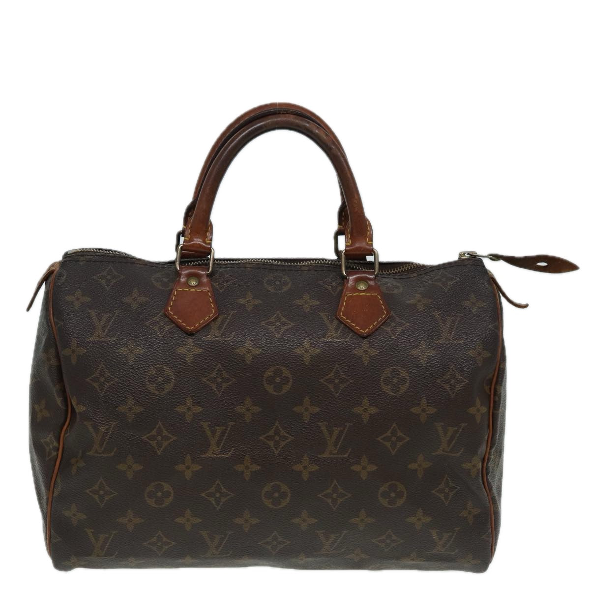 LOUIS VUITTON Monogram Speedy 30 Hand Bag M41526 LV Auth 79883