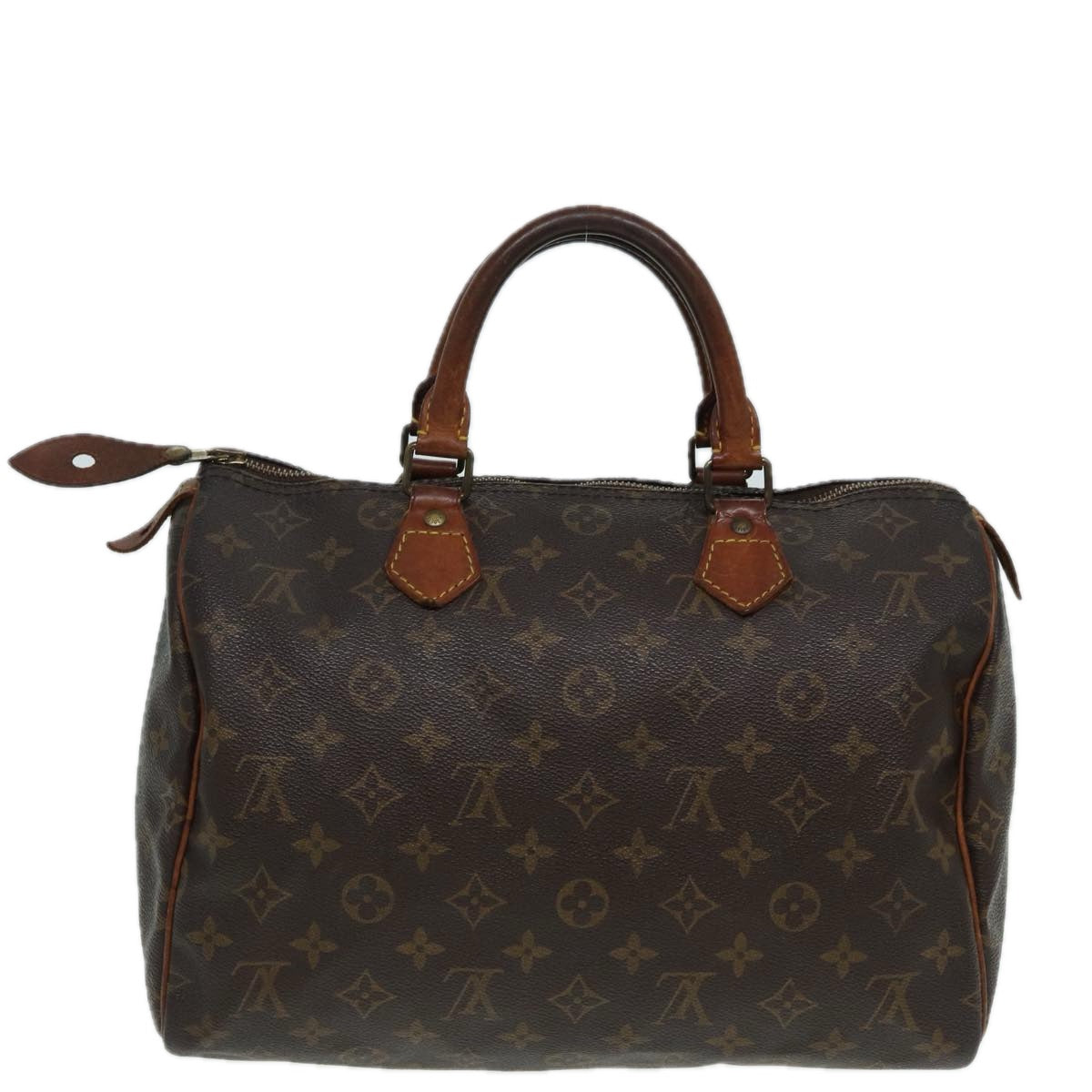 LOUIS VUITTON Monogram Speedy 30 Hand Bag M41526 LV Auth 79883