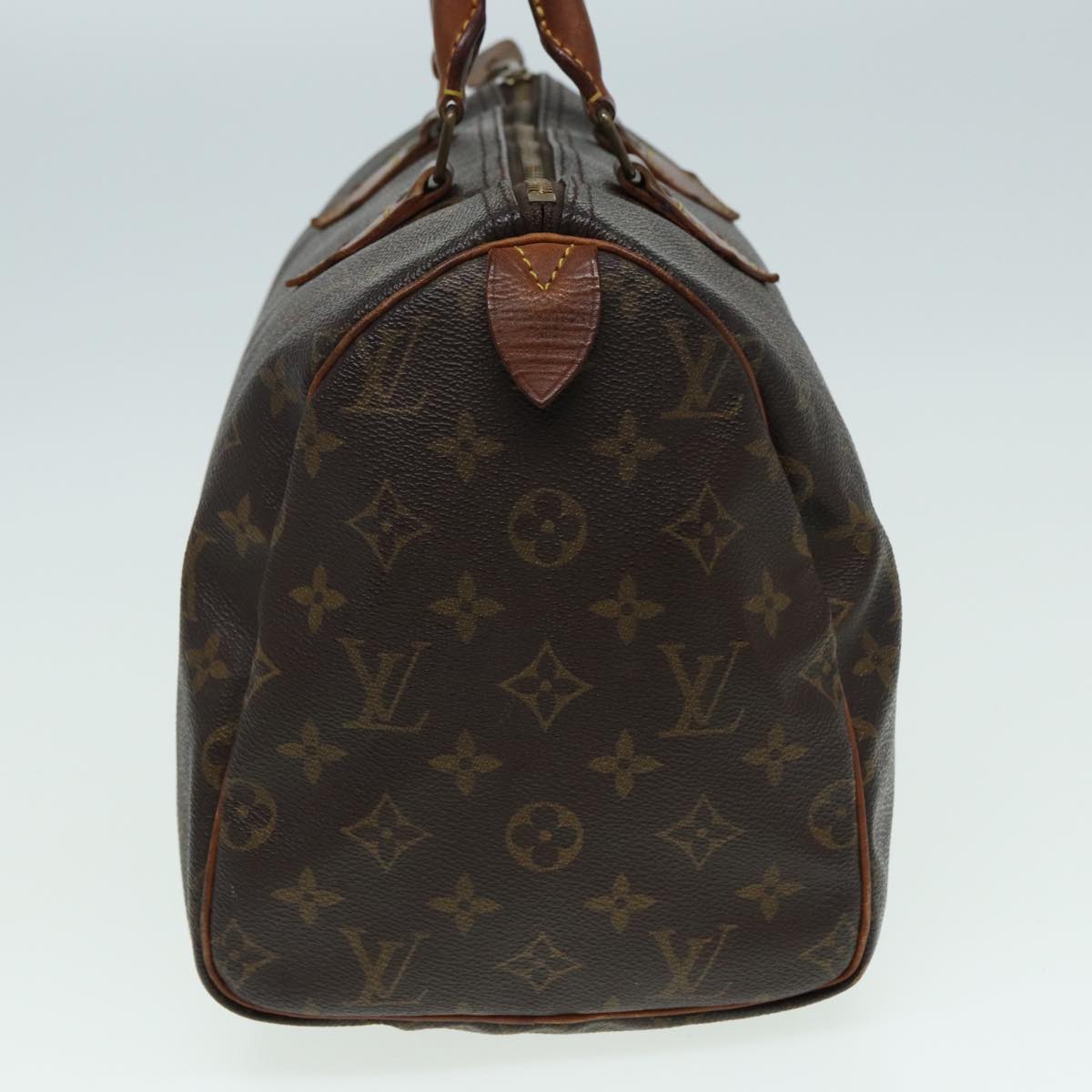 LOUIS VUITTON Monogram Speedy 30 Hand Bag M41526 LV Auth 79883