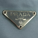 PRADA Room Shoes & Pouch Nylon Light Blue Auth 79894V-12