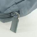 PRADA Room Shoes & Pouch Nylon Light Blue Auth 79894V-13