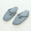 PRADA Room Shoes & Pouch Nylon Light Blue Auth 79894V-19
