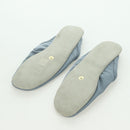 PRADA Room Shoes & Pouch Nylon Light Blue Auth 79894V-20