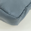 PRADA Room Shoes & Pouch Nylon Light Blue Auth 79894V-8