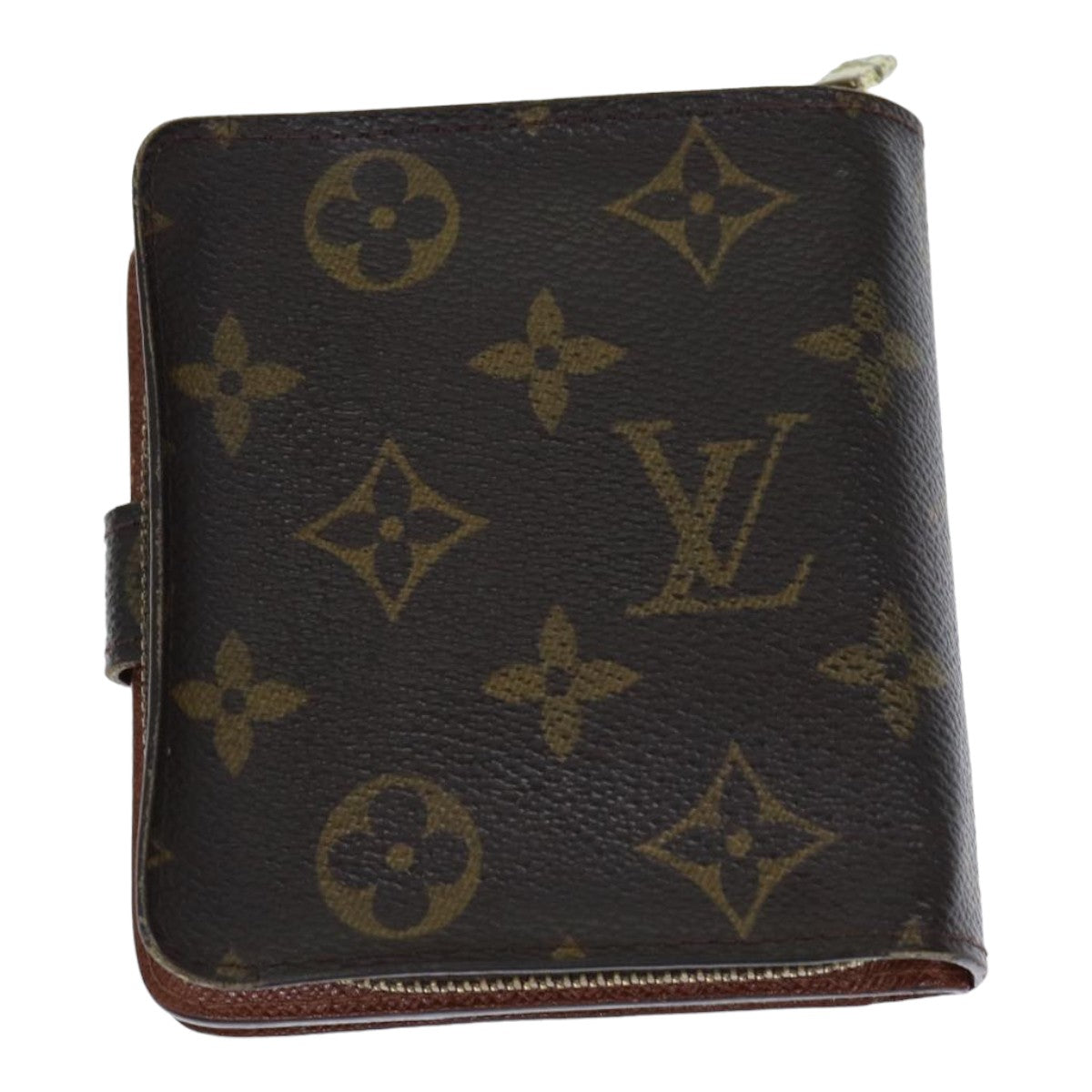 LOUIS VUITTON Monogram Compact Zip Wallet M61667 LV Auth 79897 - 0