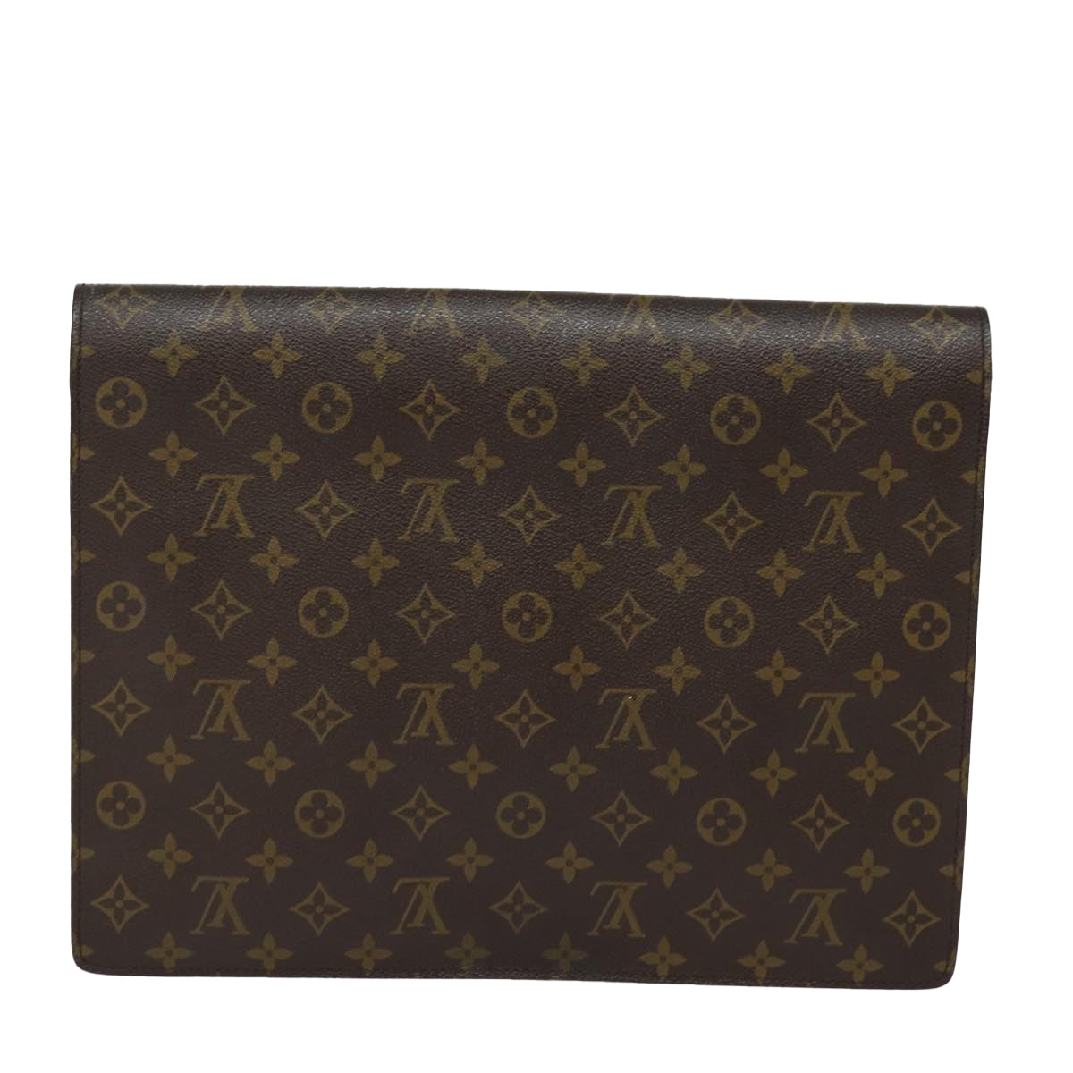 LOUIS VUITTON Monogram Porte Documents Senatur Briefcase M53335 LV Auth 79899