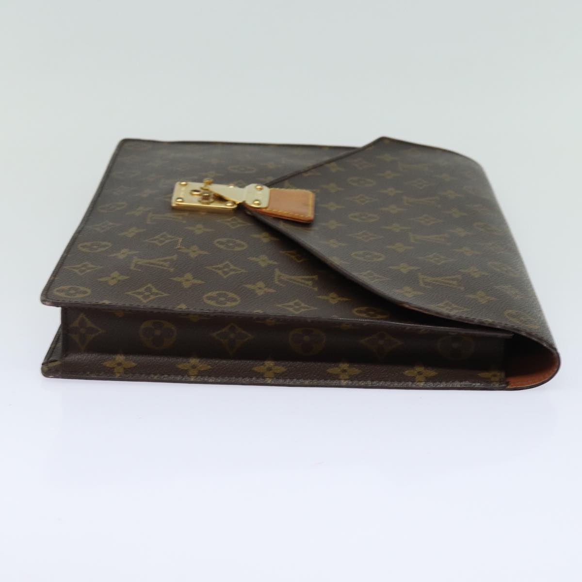 LOUIS VUITTON Monogram Porte Documents Senatur Briefcase M53335 LV Auth 79899