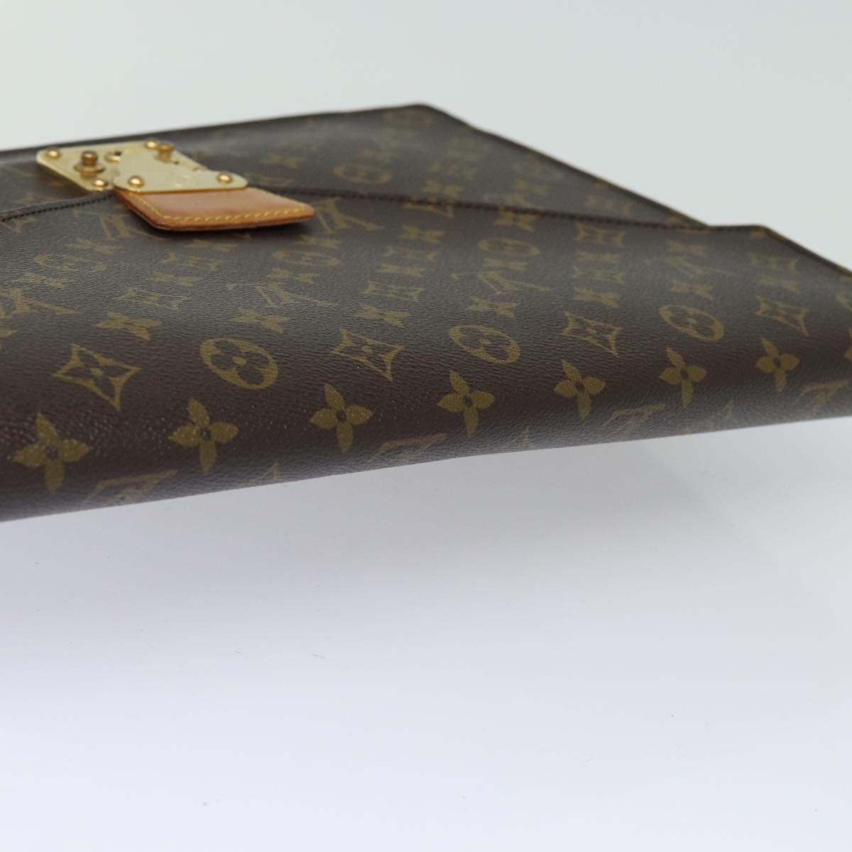 LOUIS VUITTON Monogram Porte Documents Senatur Briefcase M53335 LV Auth 79899