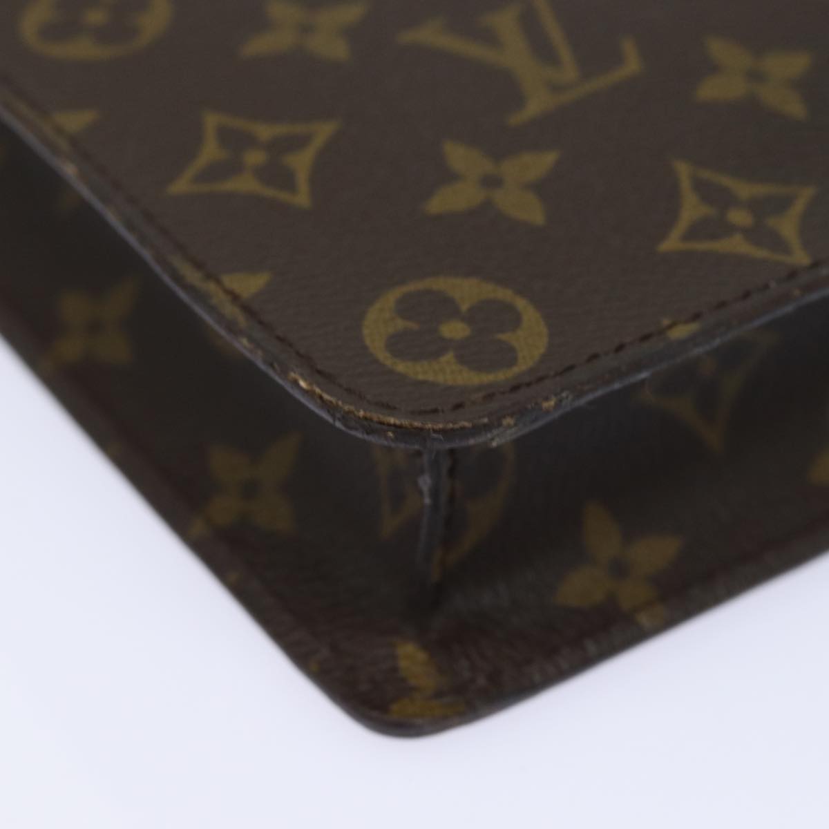 LOUIS VUITTON Monogram Porte Documents Senatur Briefcase M53335 LV Auth 79899