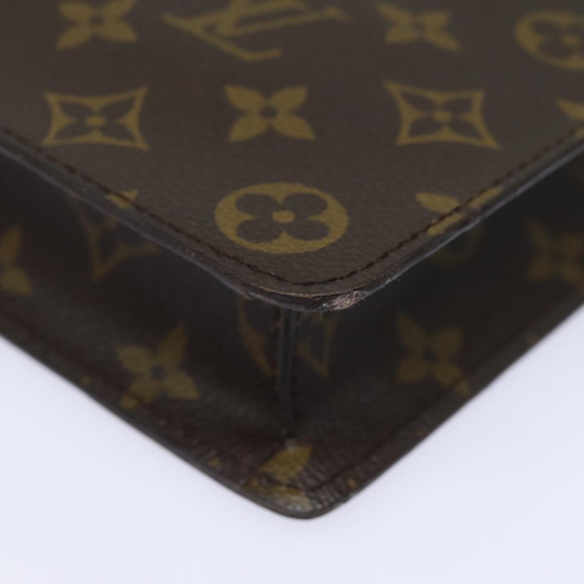 LOUIS VUITTON Monogram Porte Documents Senatur Briefcase M53335 LV Auth 79899