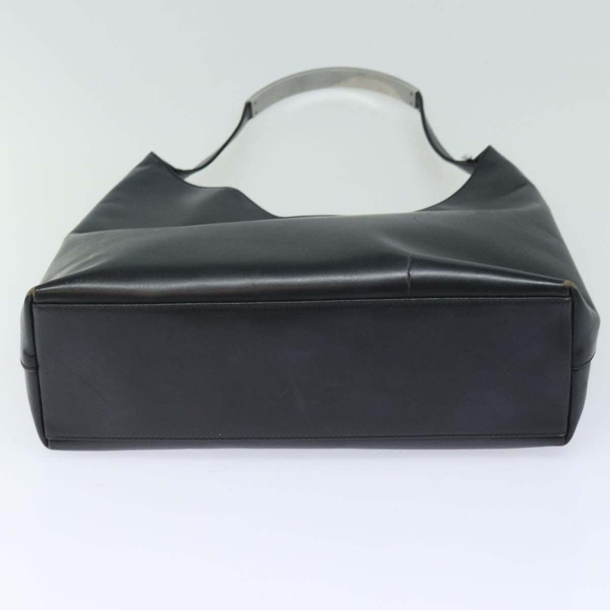 GUCCI Shoulder Bag Leather Black 001 3297 Auth 79909