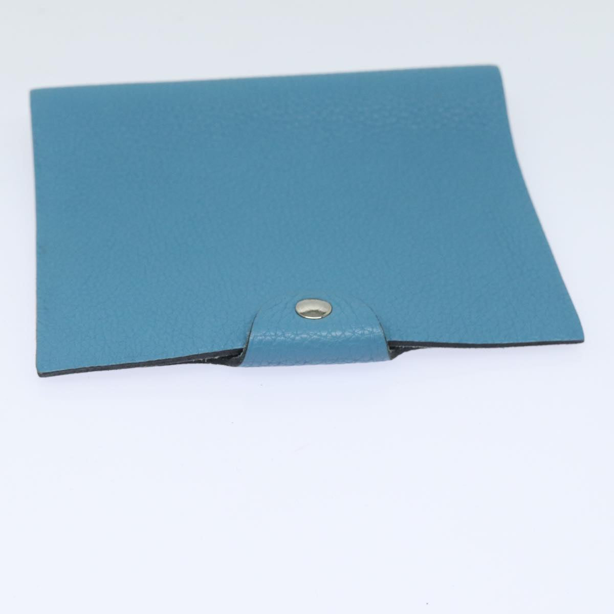 HERMES Yuris PM Day Planner Cover Leather Blue Auth 79910