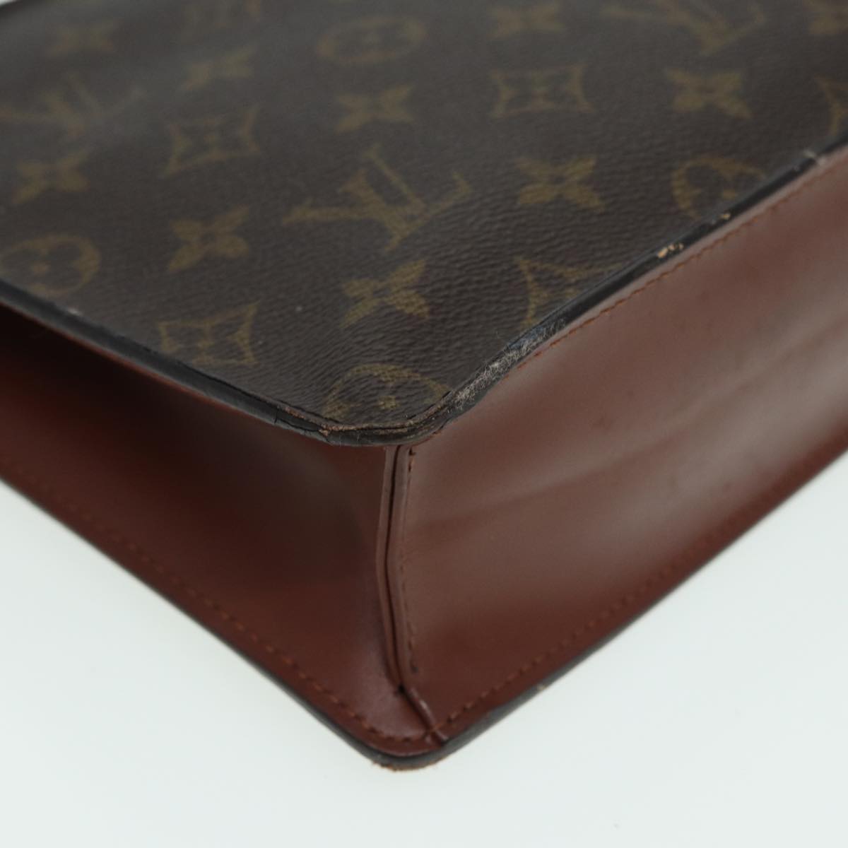 LOUIS VUITTON Monogram Pochette Homme Clutch Bag M51795 LV Auth 79913