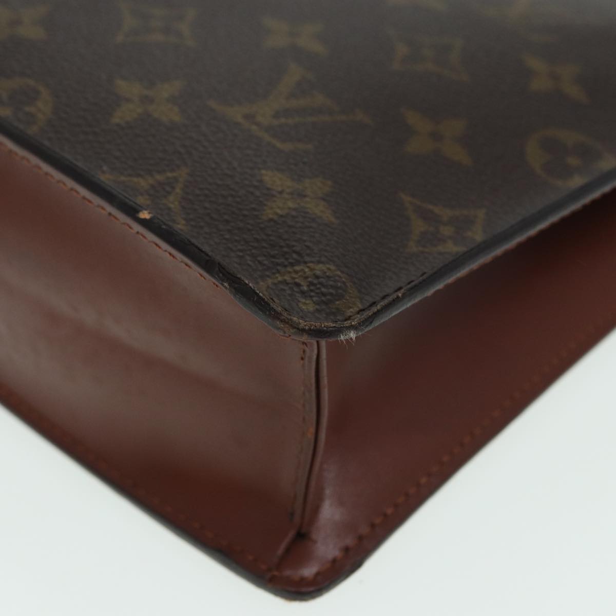 LOUIS VUITTON Monogram Pochette Homme Clutch Bag M51795 LV Auth 79913