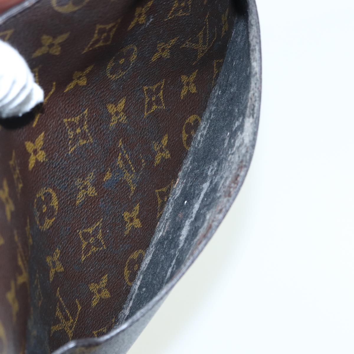 LOUIS VUITTON Monogram Pochette Homme Clutch Bag M51795 LV Auth 79913