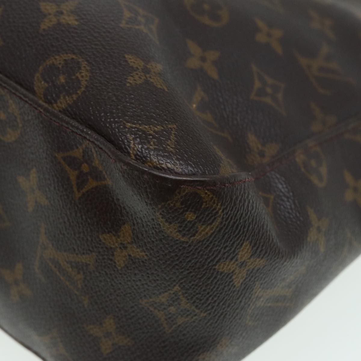 LOUIS VUITTON Monogram Looping GM Shoulder Bag M51145 LV Auth 79914