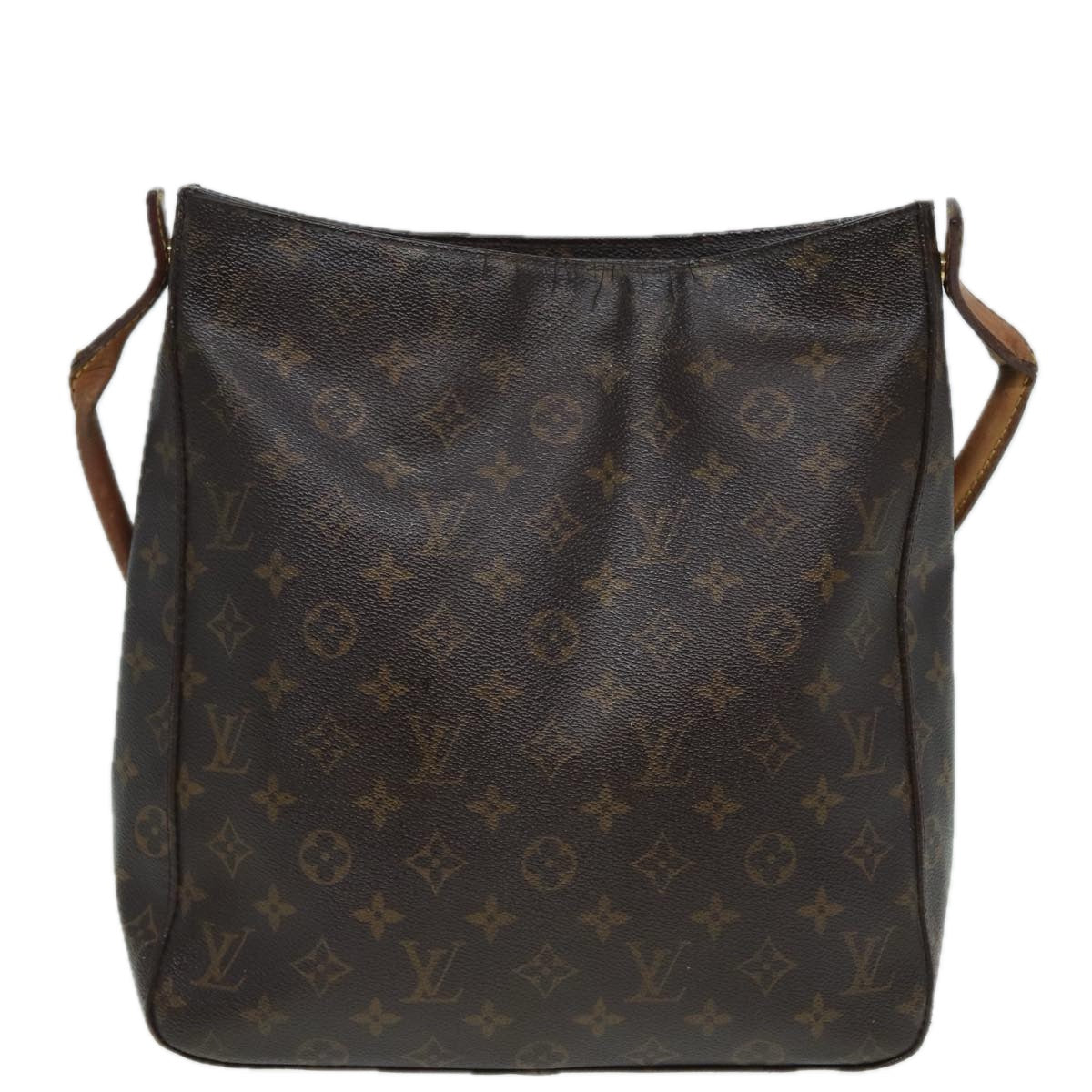 LOUIS VUITTON Monogram Looping GM Shoulder Bag M51145 LV Auth 79914