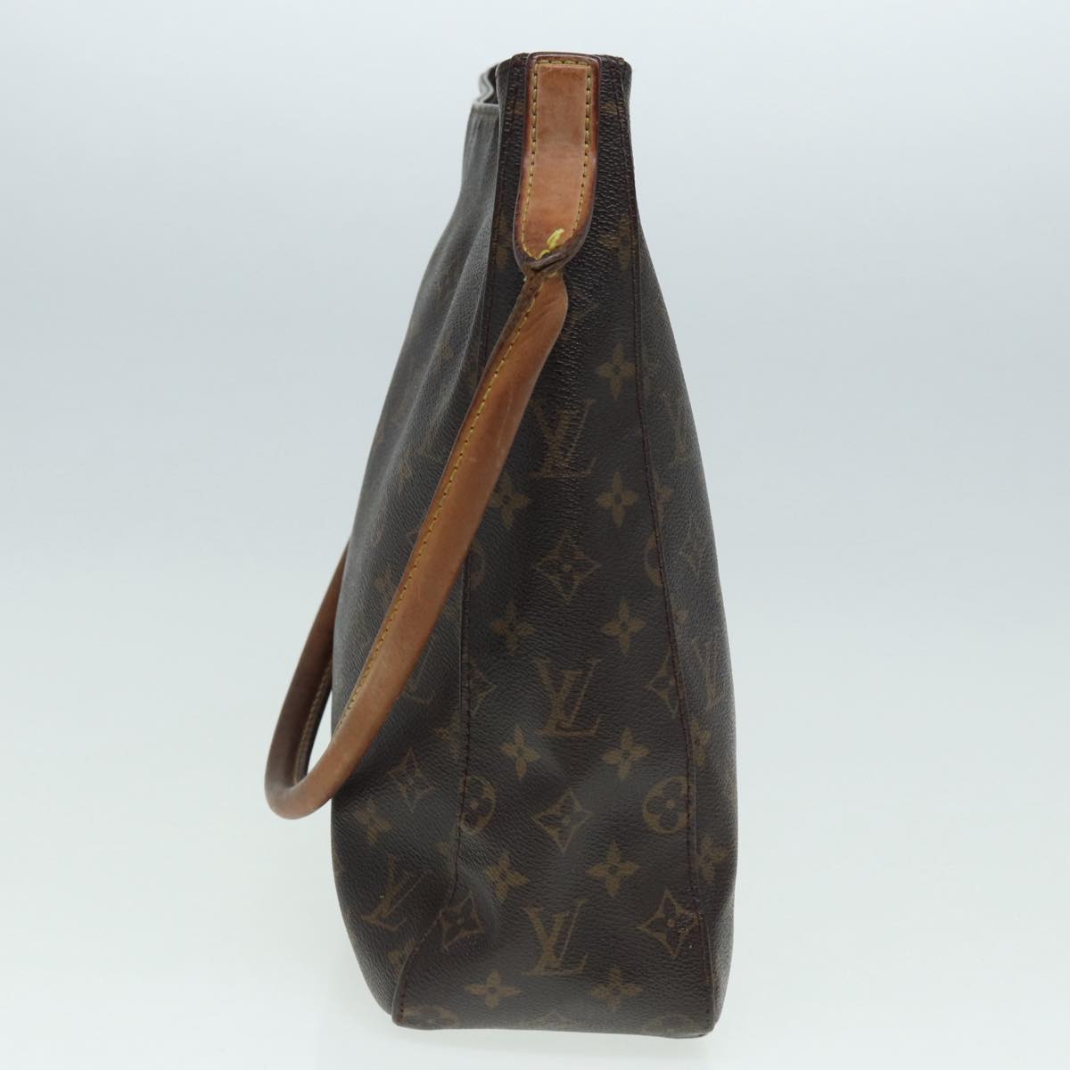 LOUIS VUITTON Monogram Looping GM Shoulder Bag M51145 LV Auth 79914