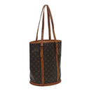 LOUIS VUITTON Monogram Bucket GM Shoulder Bag M42236 LV Auth 79920-1