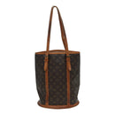 LOUIS VUITTON Monogram Bucket GM Shoulder Bag M42236 LV Auth 79920-2