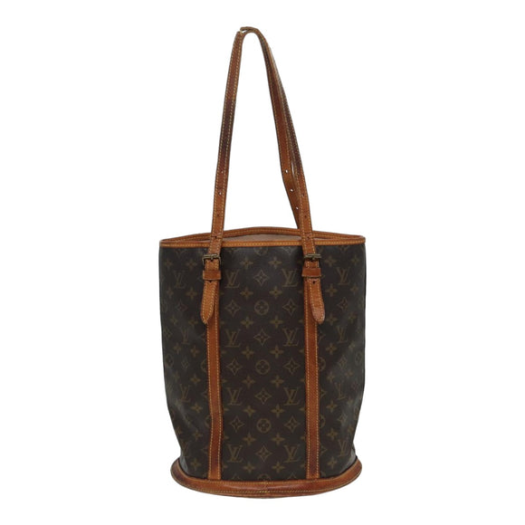 LOUIS VUITTON Monogram Bucket GM Umhängetasche M42236 LV Auth 79920