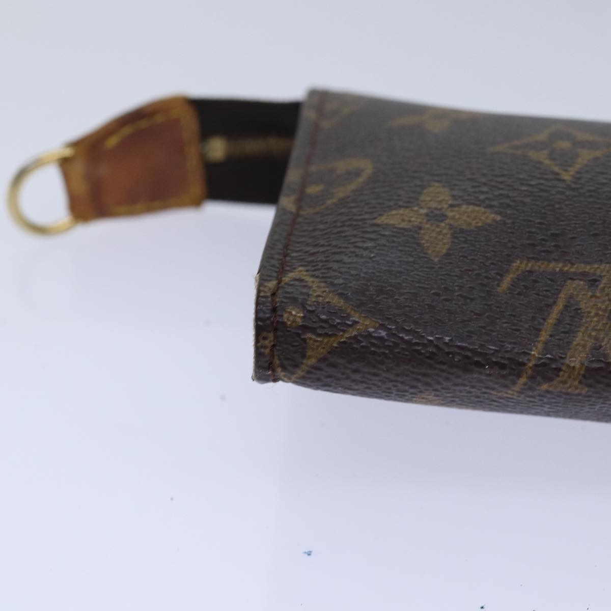 LOUIS VUITTON Monogram Bucket PM Pouch Accessory Pouch LV Auth 79926