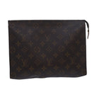 LOUIS VUITTON Monogram Poche Toilette 26 Pouch M47542 LV Auth 79929-1