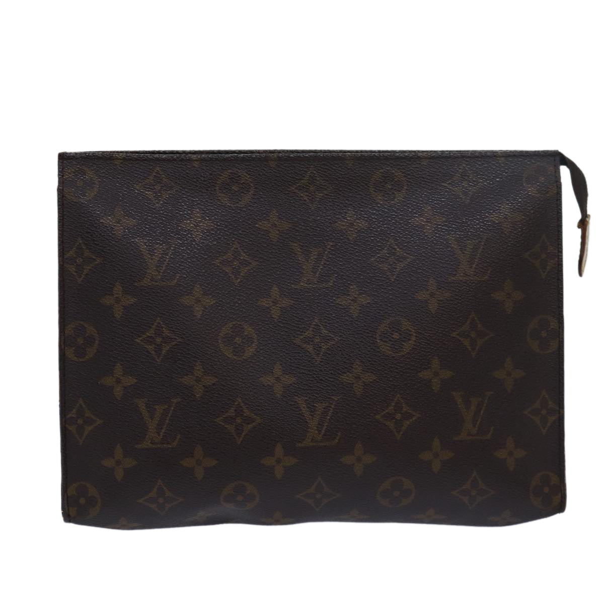 LOUIS VUITTON Monogram Poche Toilette 26 Pouch M47542 LV Auth 79929